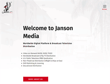 Tablet Screenshot of janson.com